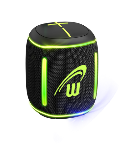 10W Waterproof IPX6 Mini Wireless Bluetooth Speaker with RGB Lights