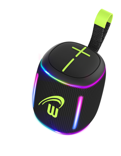 10W Waterproof IPX6 Mini Wireless Bluetooth Speaker with RGB Lights