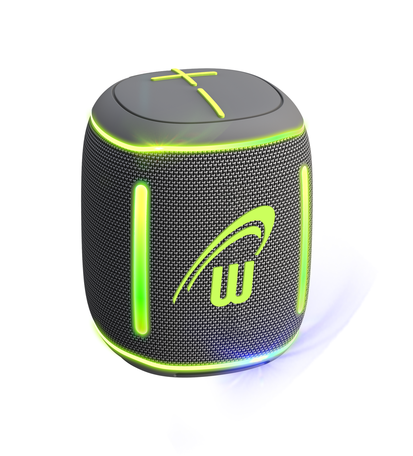 10W Waterproof IPX6 Mini Wireless Bluetooth Speaker with RGB Lights