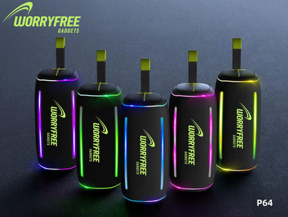 40W Wireless Portable Bluetooth Speaker with RGB Lights