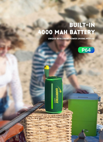 40W Wireless Portable Bluetooth Speaker with RGB Lights