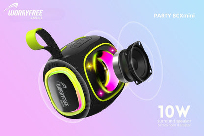 Mini-enceinte Bluetooth sans fil Party Box 10 W
