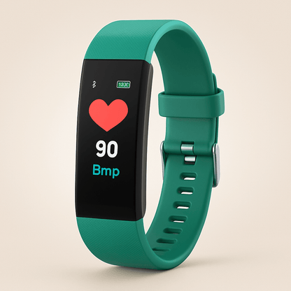 Wellness Tracker | Fitness Tracker Watch with Heart Rate Monitoring & Sleep Tracking | Lightweight Design for Daily Activity