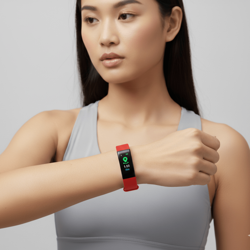 Wellness Tracker | Fitness Tracker Watch with Heart Rate Monitoring & Sleep Tracking | Lightweight Design for Daily Activity
