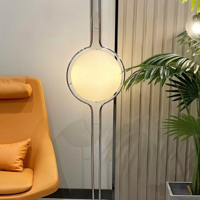Modern Globe Standing Lamp Floor to Ceiling Home Decor Light