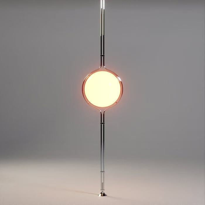 Modern Globe Standing Lamp Floor to Ceiling Home Decor Light