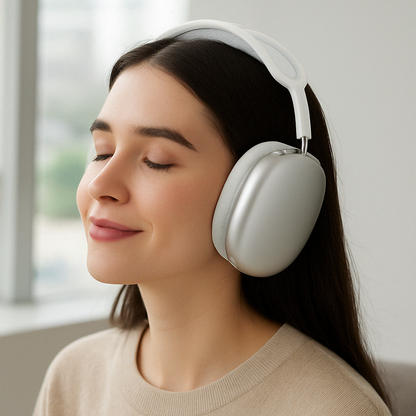 Wireless Noise Cancelling Headphones | Deep Bass Over Ear Design for Immersive Sound Experience