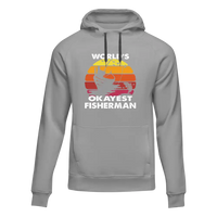 World's Okayest Fisherman Unisex Hoodie