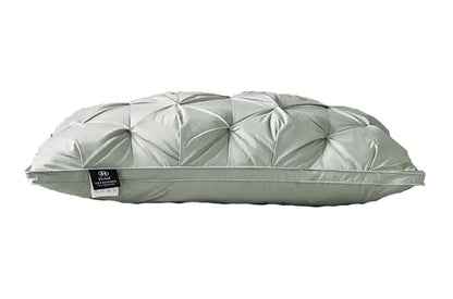 Feather Pillows with White Goose Neck Guards (Pair)