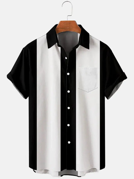Chemise classique décontractée pour homme
