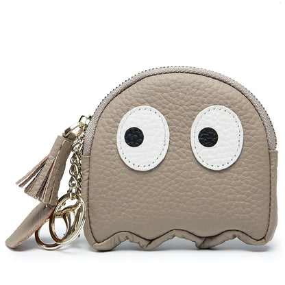 Mini Genuine Leather Cowhide Coin Purse