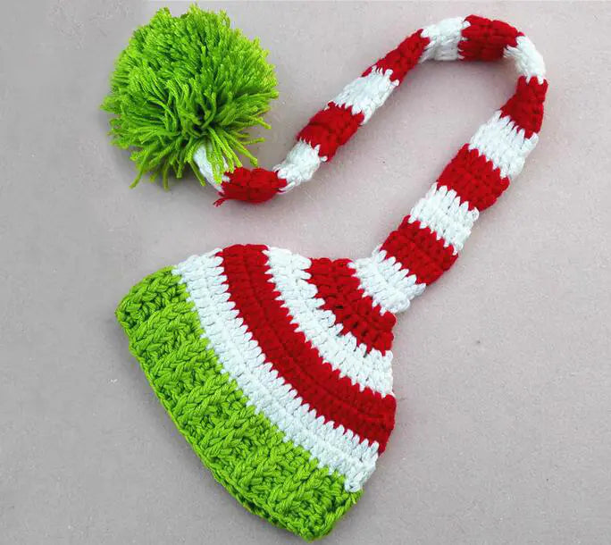 Newborn Photography Knitted Outfit Set