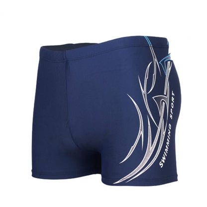 New Men's Boxer Plus Size Swimming Shorts