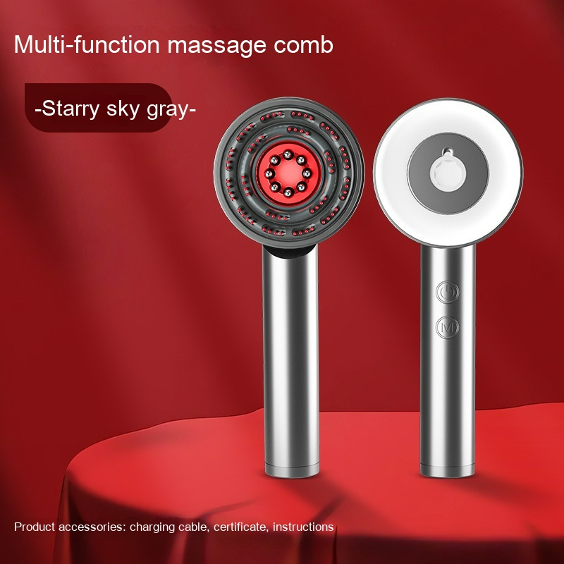 Comb Scalp Massager – Electric Scalp Stimulator for Hair Growth, Stress Relief & Deep Relaxation