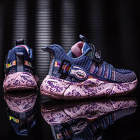 Spring And Autumn Boys Sneakers Children's Net Red Daddy Shoes
