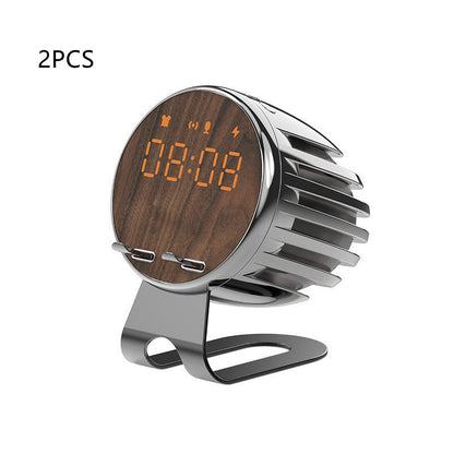 Sensor de luz, luz de respiración, soporte para teléfono, reloj, audio