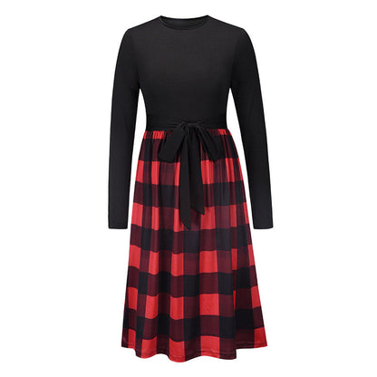 Jupe en maille européenne et américaine, moulante, à lacets, grande taille pour femme