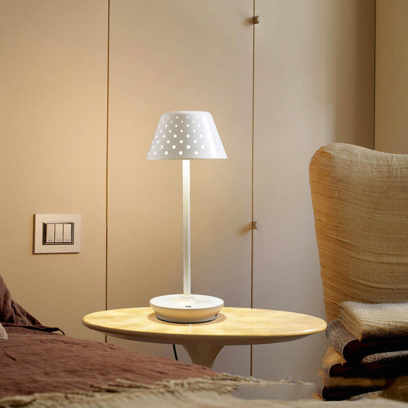 Lampe de table rechargeable LED Rétro Veilleuse d'Ambiance