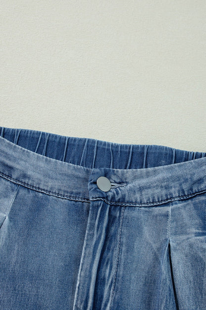 High-Waisted Wide-Leg Jeans