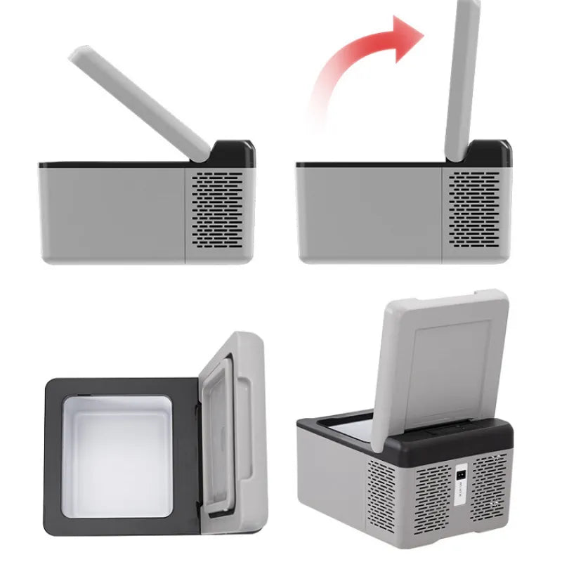 Mini Refrigerator Compact Portable Cooler for RV Yacht Dorm Office Quiet Energy Efficient
