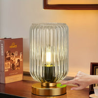 Cordless Touch Table Lamp with Rechargeable Battery – Dimmable LED Bedside Light