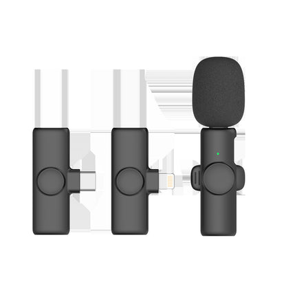 La nueva tarjeta de sonido en vivo con micrófono inalámbrico de 2.4G