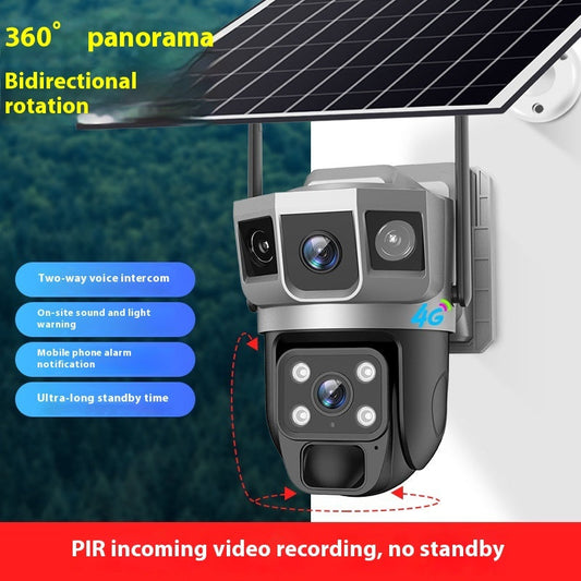 Caméra V380 Home HD extérieure à faible consommation d'énergie