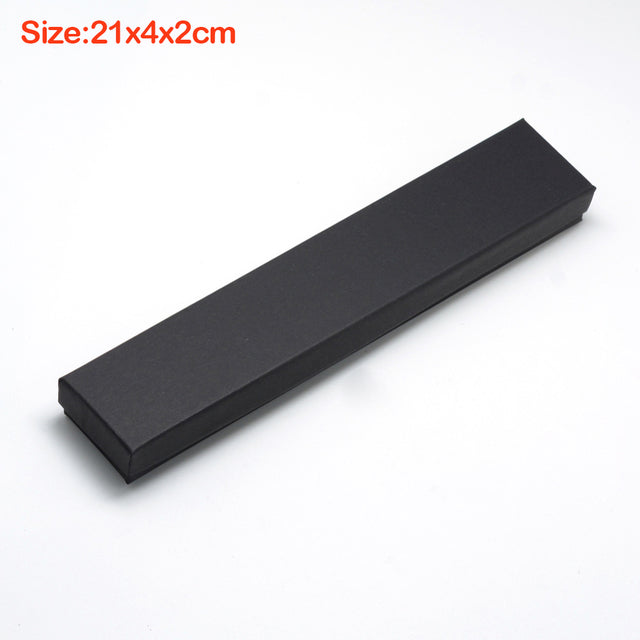 Caja de regalo de cartón rectangular para joyería