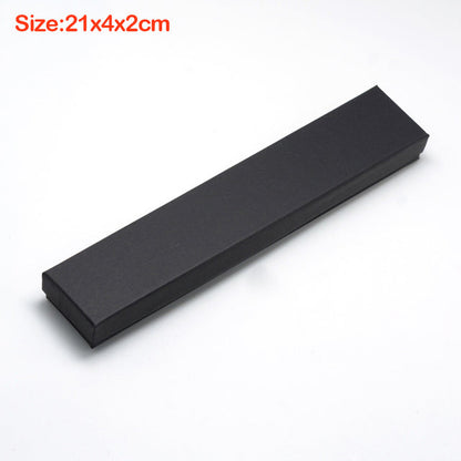Caja de regalo de cartón rectangular para joyería