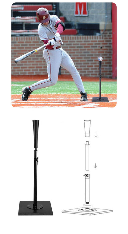 Entraîneur de baseball Baseball Baseball Base de Pratique Siège en T Dispositif de Percussion en T-rack