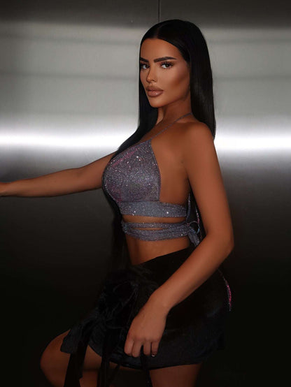 Summer Beach Backless Top For Women