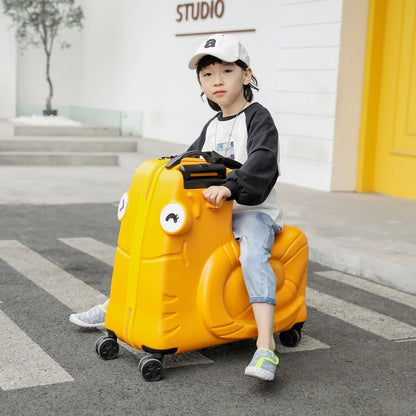 Children Can Sit On The Trolley Ride Suitcase