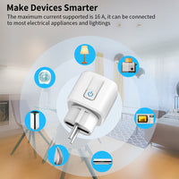 Graffiti App With Power Meter Relay Function Smart Socket