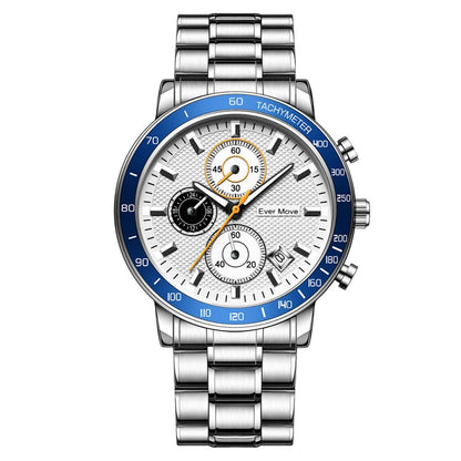 Waterproof Watch Luminous Small Three-pin Steel Watch