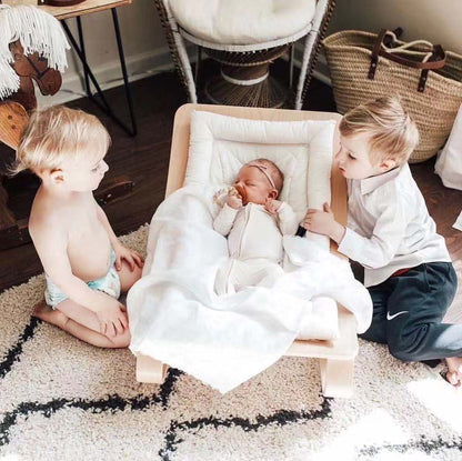Angelnaco Fauteuil à bascule pour bébé Couffin Produit fantastique Fauteuil à bascule Style Ins