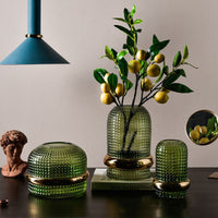 Nordic Creative Primary Color Glass Vase