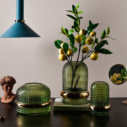 Nordic Creative Primary Color Glass Vase