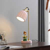Nordic Style Light-transmitting Ceramic Ins Table Lamp