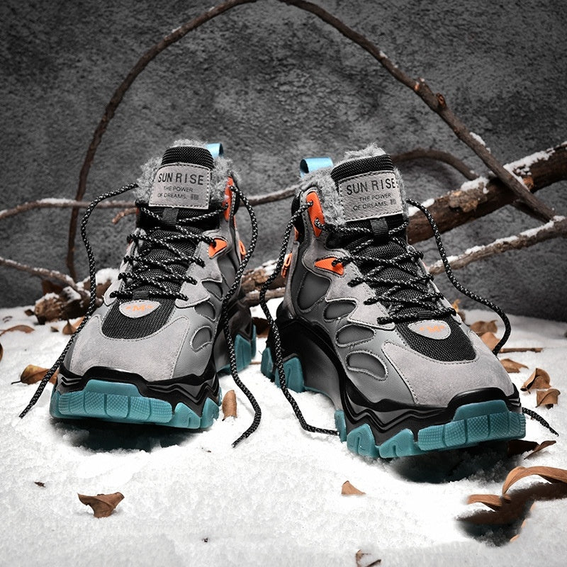 Chaussures de sport décontractées d'hiver pour hommes Bottes de neige