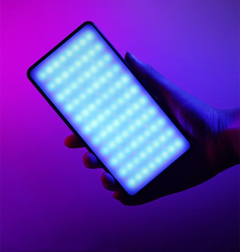 Lumière à effets spéciaux pour diffusion en direct, photographie à main levée