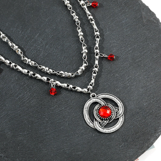 Alloy Silver Necklace Jewellery Jewelry