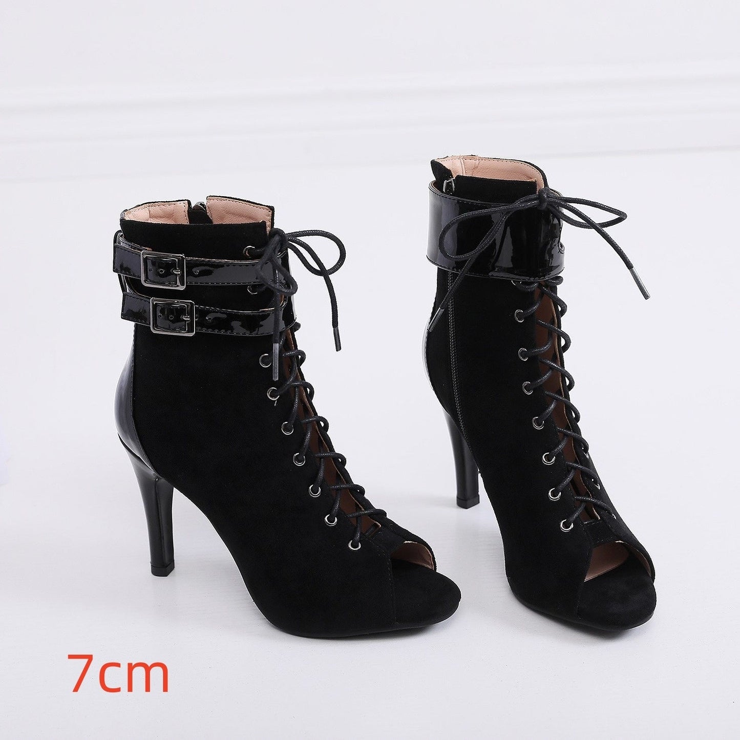 Stiletto Peep-toe Mesh High Heel Sandals