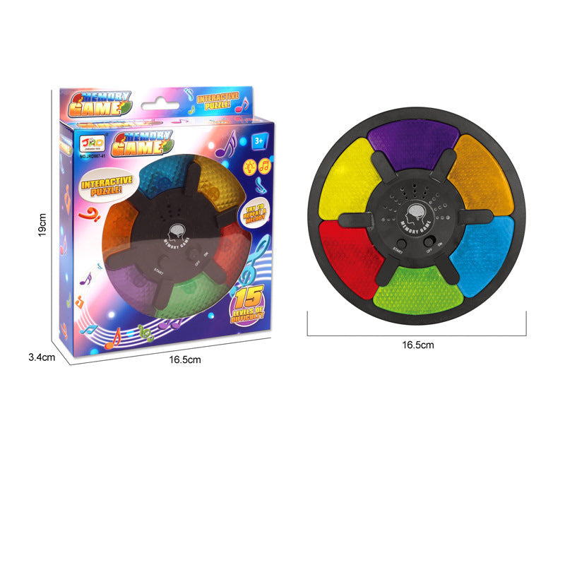 Plateau de jeu interactif pour machine de jeu de mémoire avec lumières LED et effets sonores