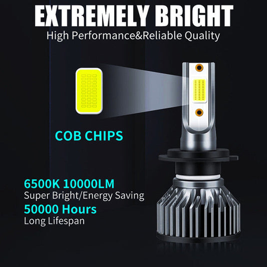 Phares de voiture à LED intégrés COB
