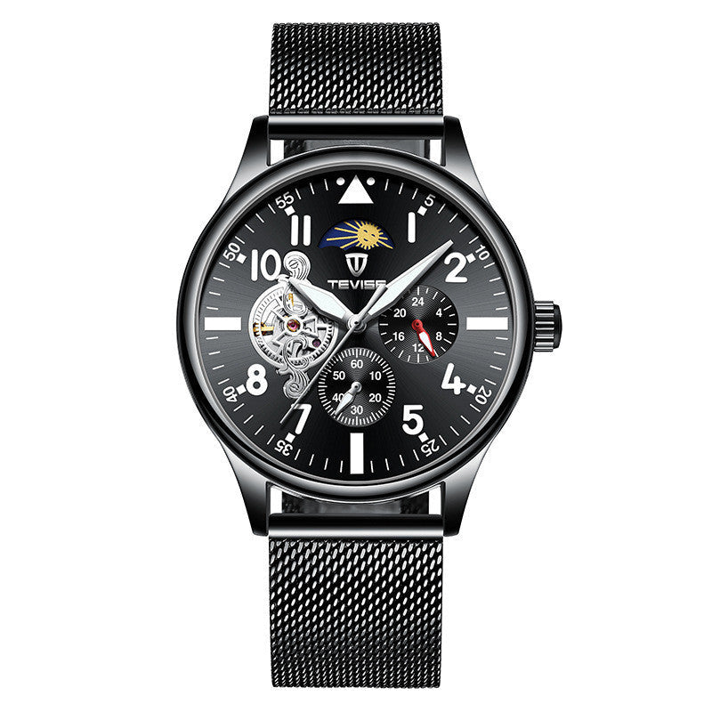 Montre Homme Étanche Tendance Campus Montre Mécanique Étudiante