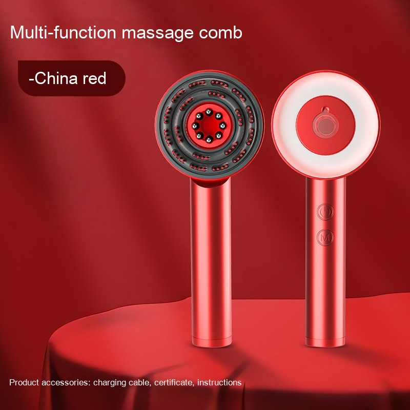 Comb Scalp Massager – Electric Scalp Stimulator for Hair Growth, Stress Relief & Deep Relaxation