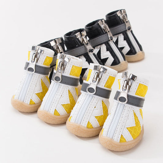 Zapatos de perro antideslizantes transpirables