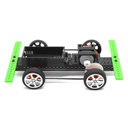 Four Wheel Drive Vehicle Technology Small Production Manual Assembly DIY Toy