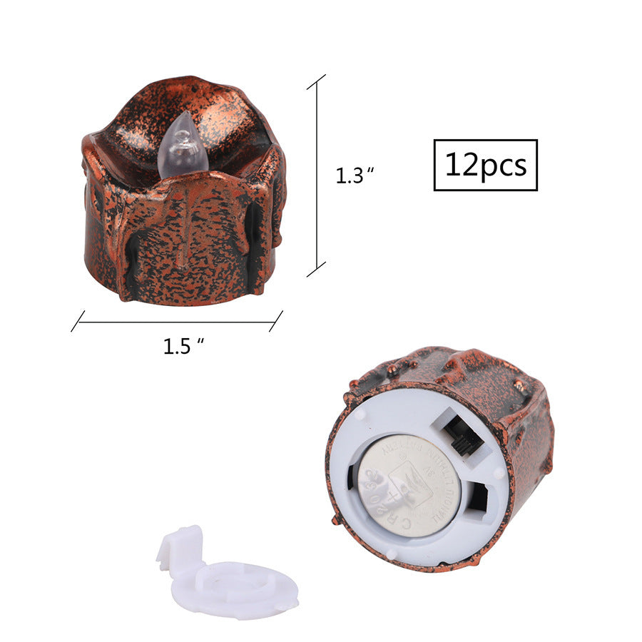 LED Electronic Candle Light – Halloween & Party Table Decoration