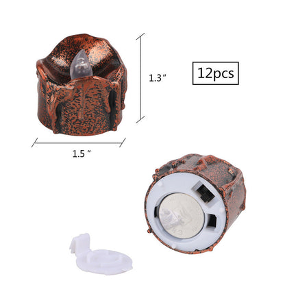LED Electronic Candle Light – Halloween & Party Table Decoration